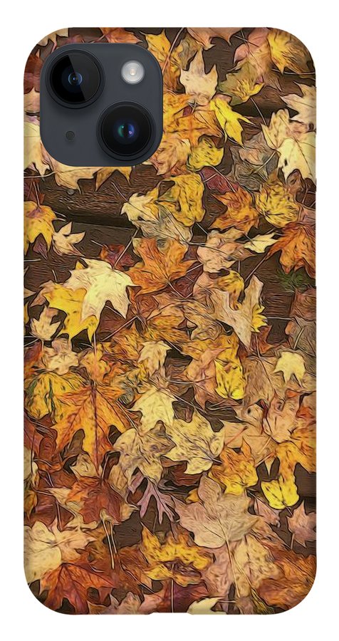 Late October Leaves 3 - Phone Case