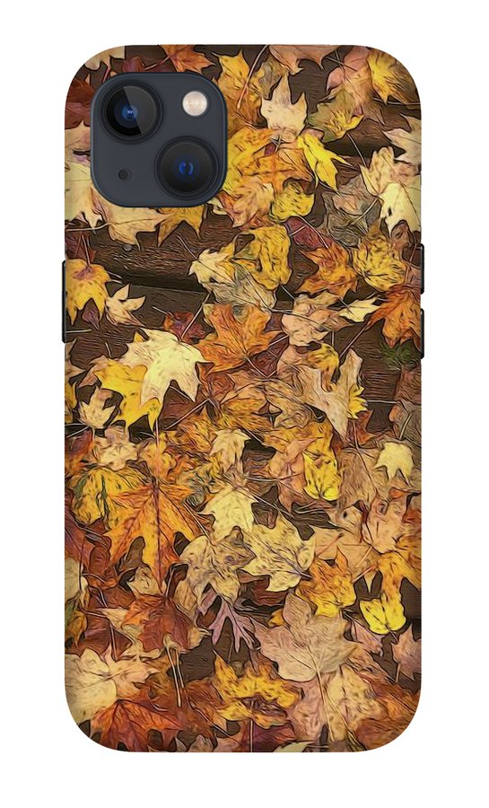 Late October Leaves 3 - Phone Case