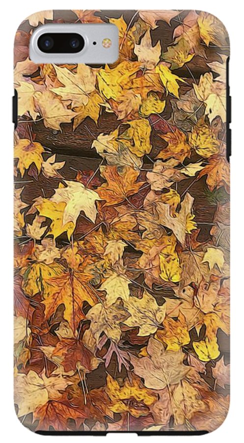 Late October Leaves 3 - Phone Case