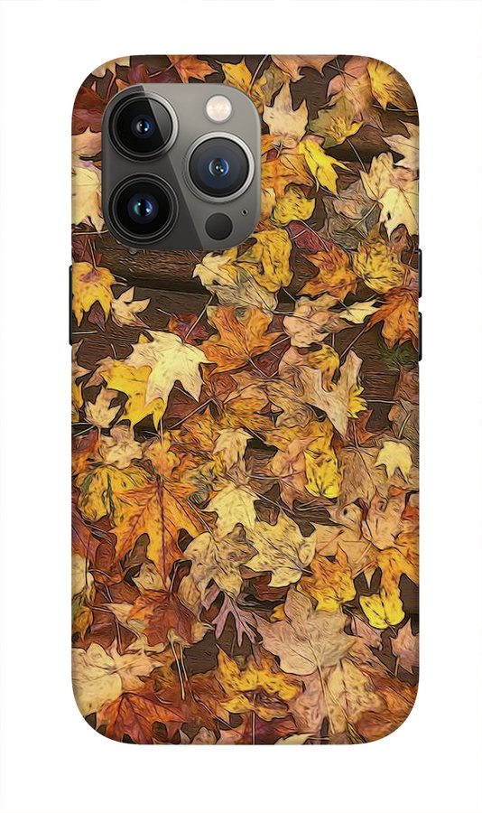 Late October Leaves 3 - Phone Case