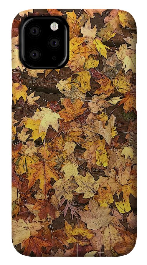 Late October Leaves 3 - Phone Case
