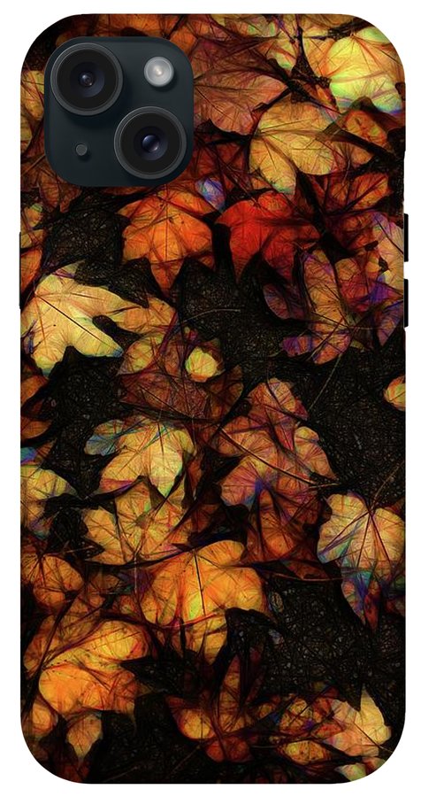 Late October Leaves 4 - Phone Case