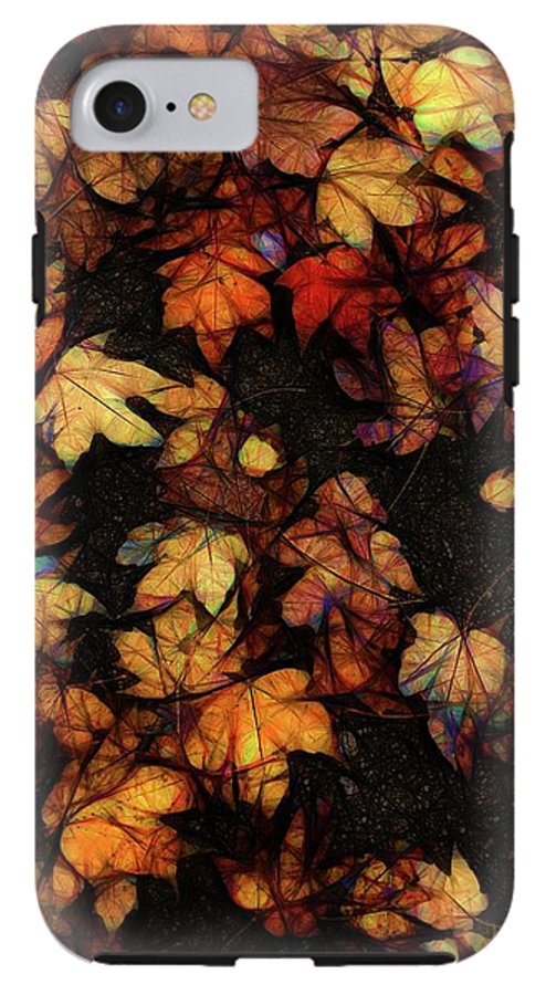 Late October Leaves 4 - Phone Case