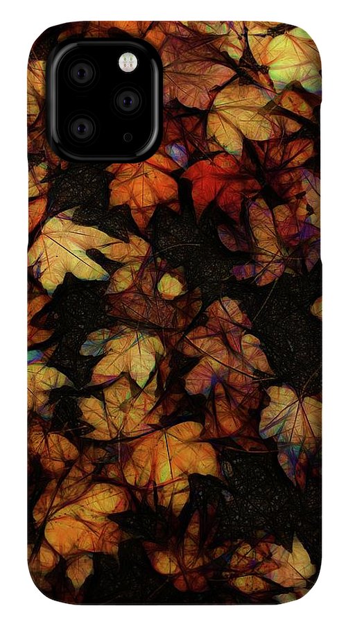Late October Leaves 4 - Phone Case