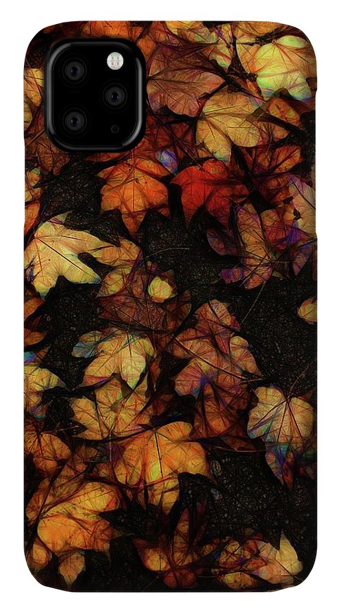 Late October Leaves 4 - Phone Case