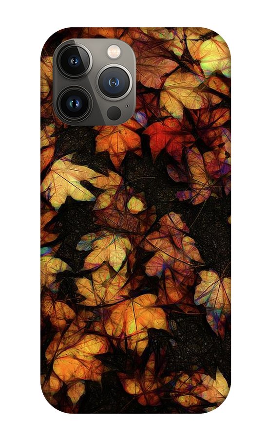 Late October Leaves 4 - Phone Case