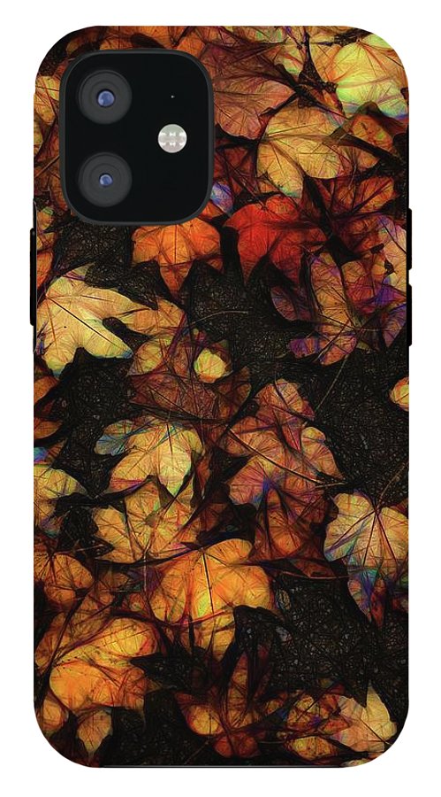 Late October Leaves 4 - Phone Case