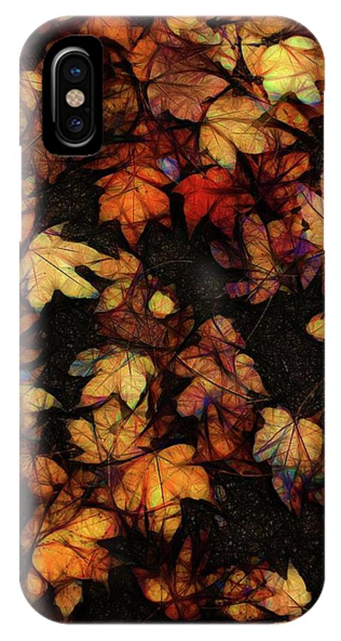 Late October Leaves 4 - Phone Case