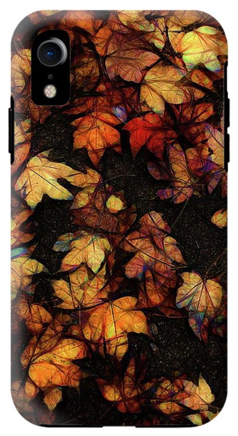 Late October Leaves 4 - Phone Case