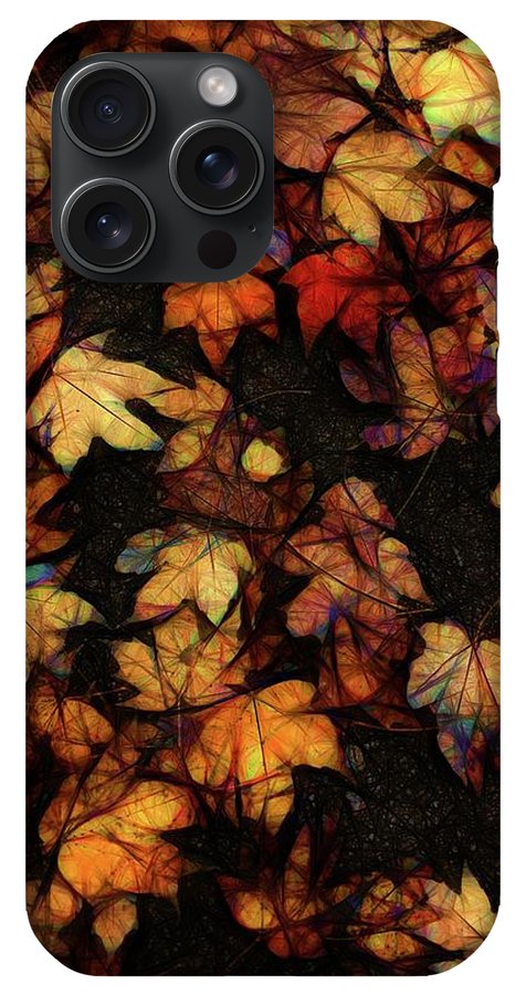 Late October Leaves 4 - Phone Case