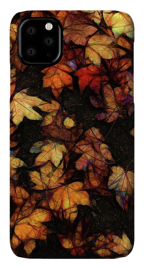 Late October Leaves 4 - Phone Case