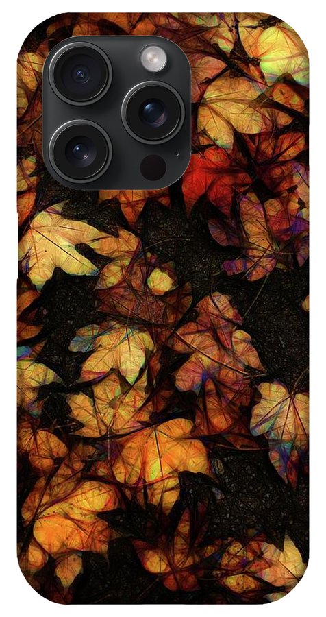 Late October Leaves 4 - Phone Case