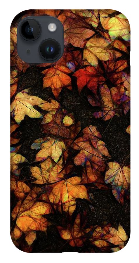 Late October Leaves 4 - Phone Case