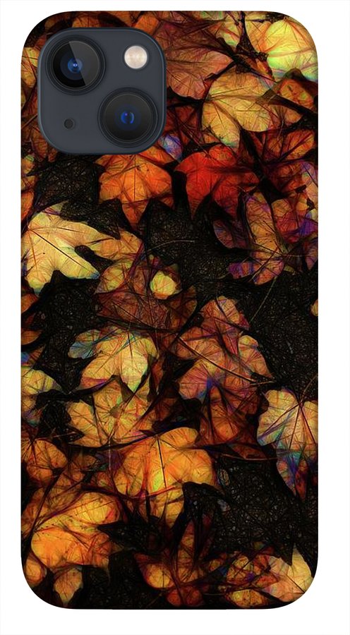 Late October Leaves 4 - Phone Case