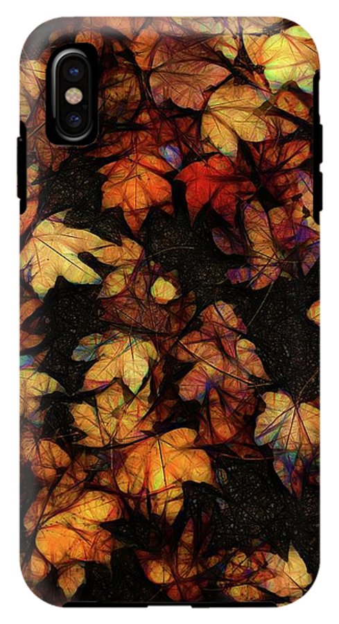 Late October Leaves 4 - Phone Case