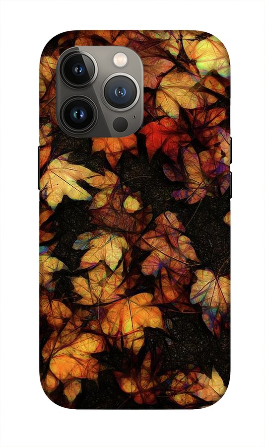Late October Leaves 4 - Phone Case
