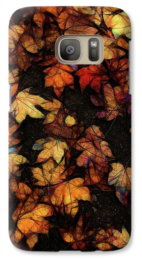 Late October Leaves 4 - Phone Case