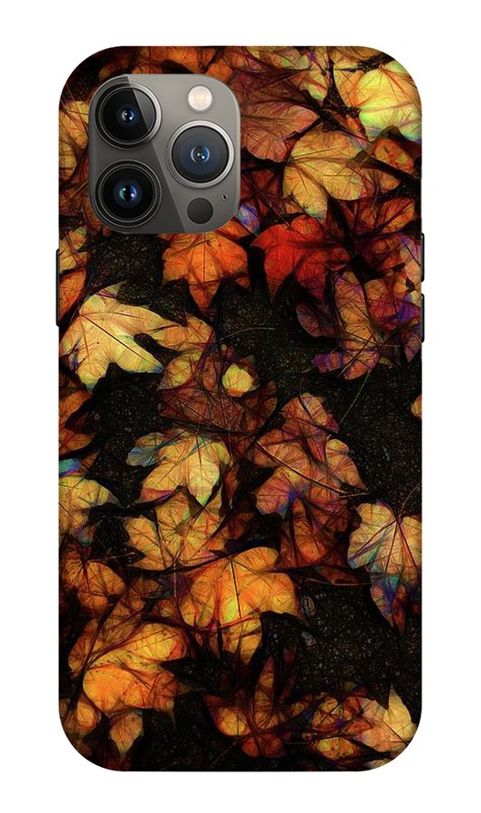 Late October Leaves 4 - Phone Case