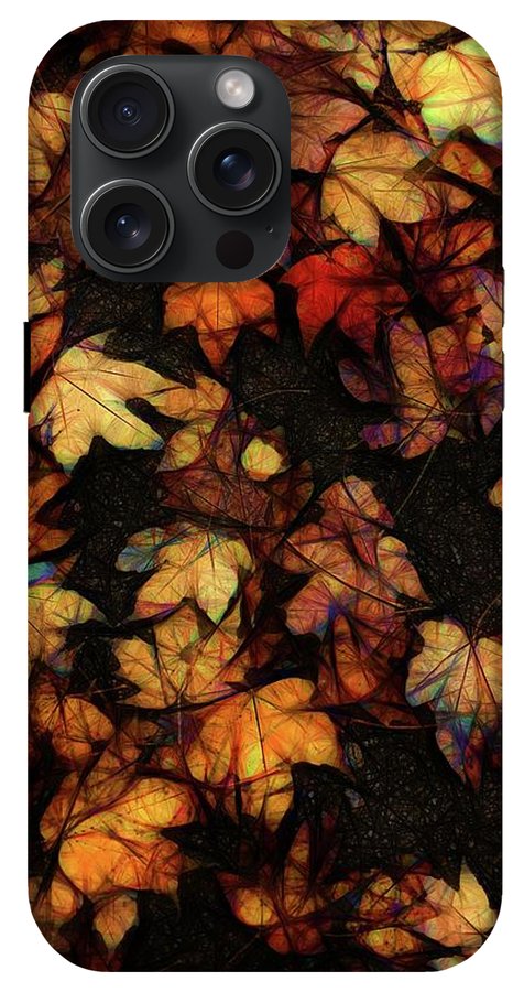 Late October Leaves 4 - Phone Case