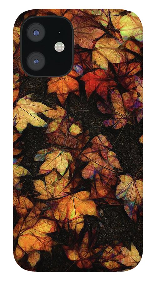 Late October Leaves 4 - Phone Case