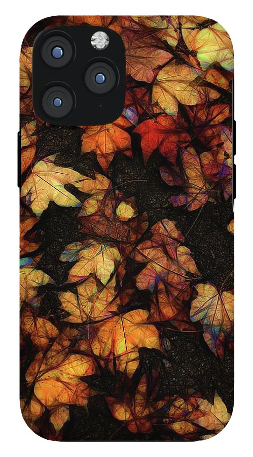 Late October Leaves 4 - Phone Case