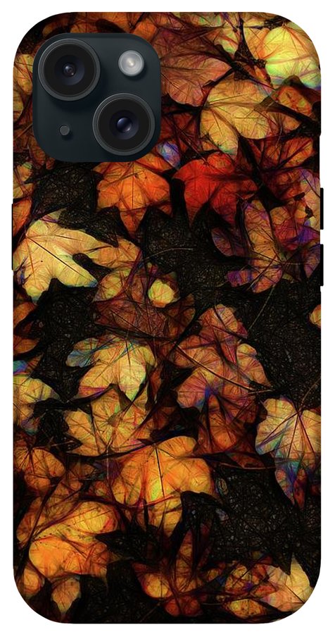 Late October Leaves 4 - Phone Case