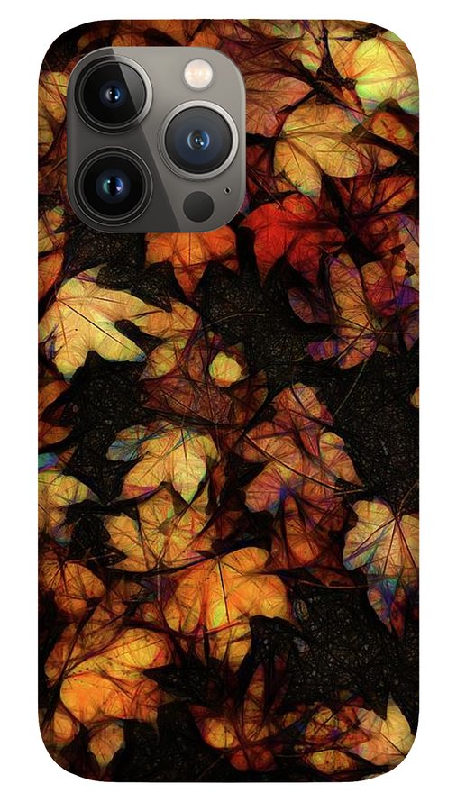 Late October Leaves 4 - Phone Case