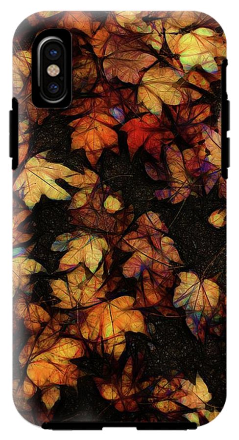 Late October Leaves 4 - Phone Case