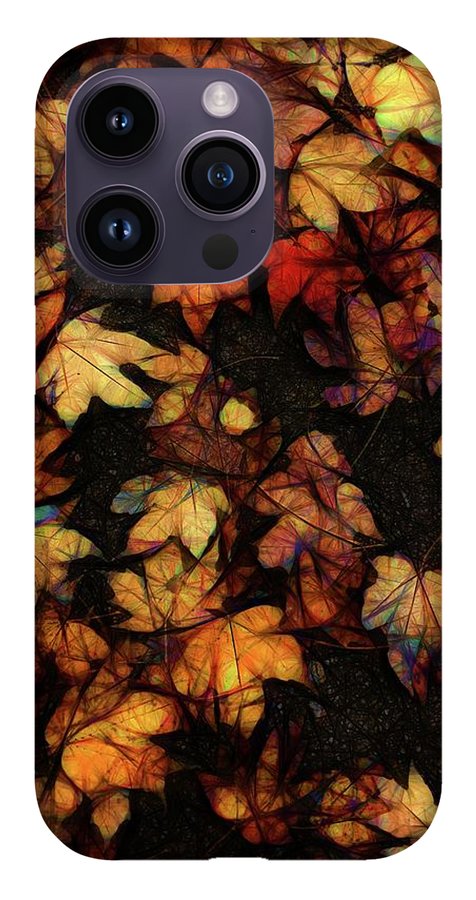 Late October Leaves 4 - Phone Case