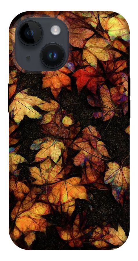 Late October Leaves 4 - Phone Case