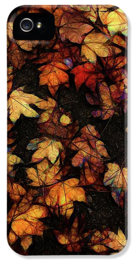 Late October Leaves 4 - Phone Case