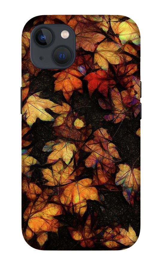 Late October Leaves 4 - Phone Case