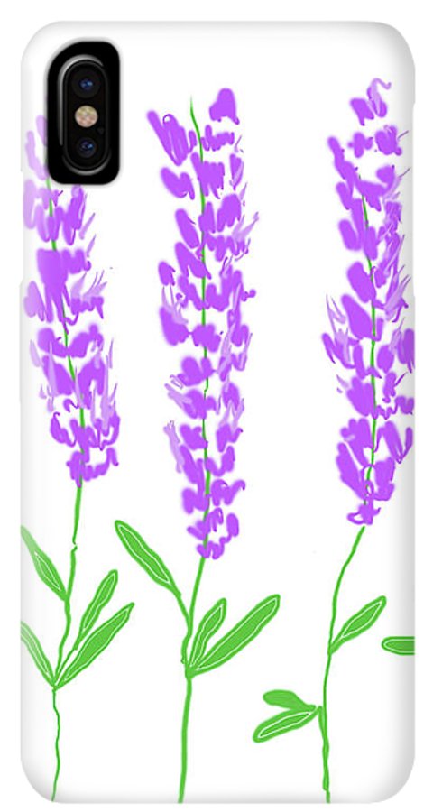 Lavender Flowers - Phone Case