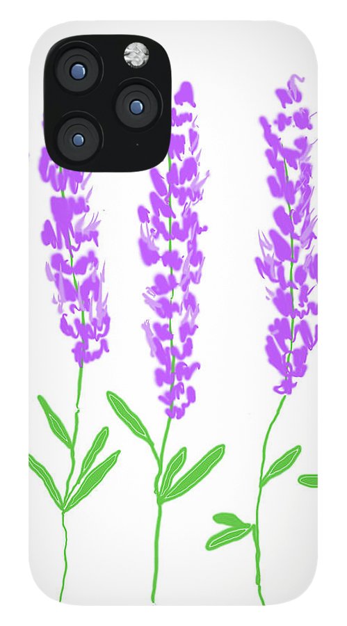 Lavender Flowers - Phone Case