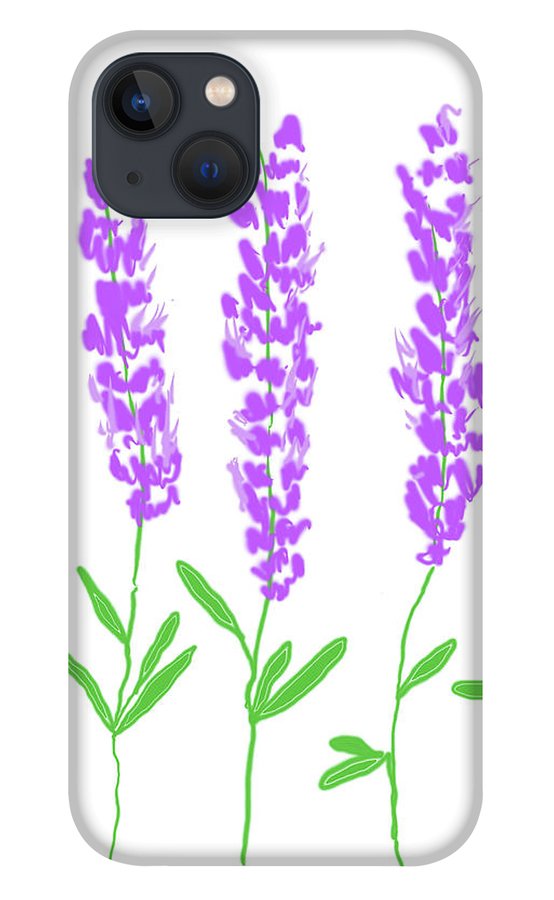 Lavender Flowers - Phone Case