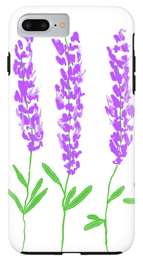 Lavender Flowers - Phone Case