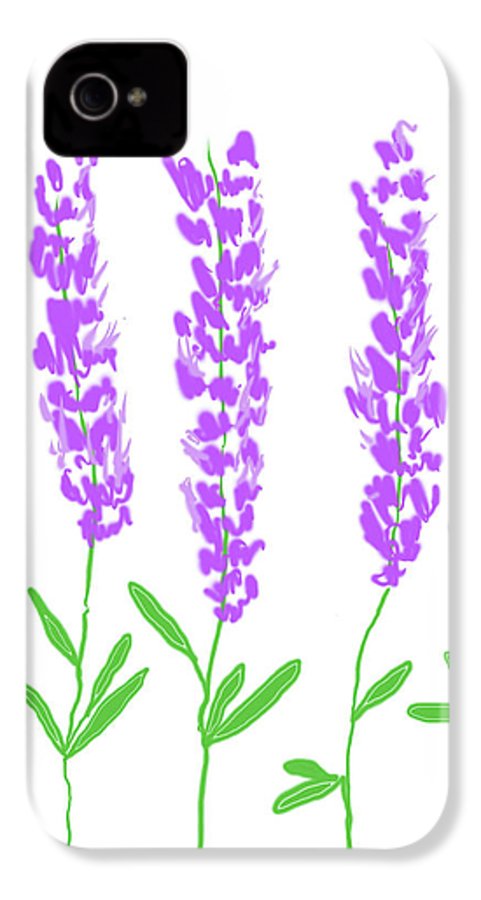 Lavender Flowers - Phone Case