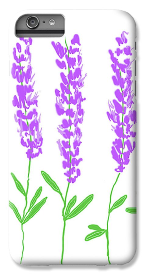 Lavender Flowers - Phone Case