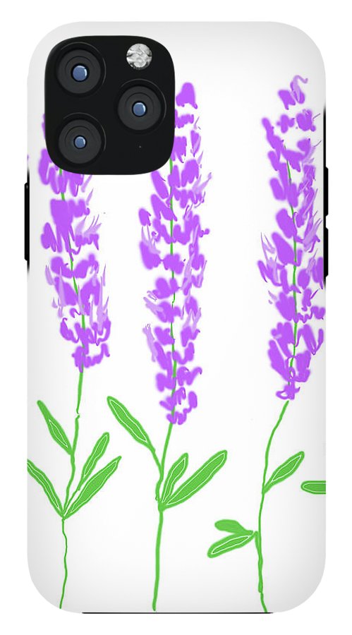 Lavender Flowers - Phone Case