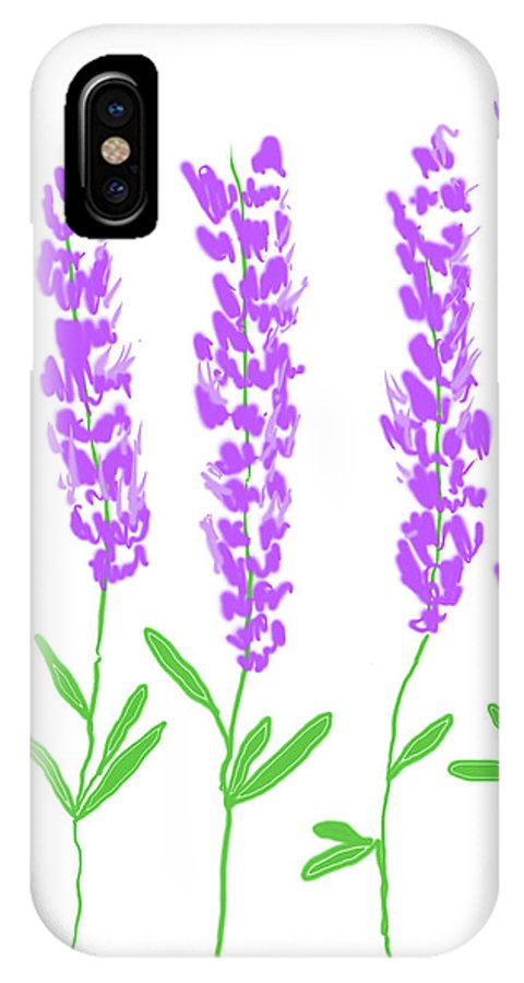 Lavender Flowers - Phone Case
