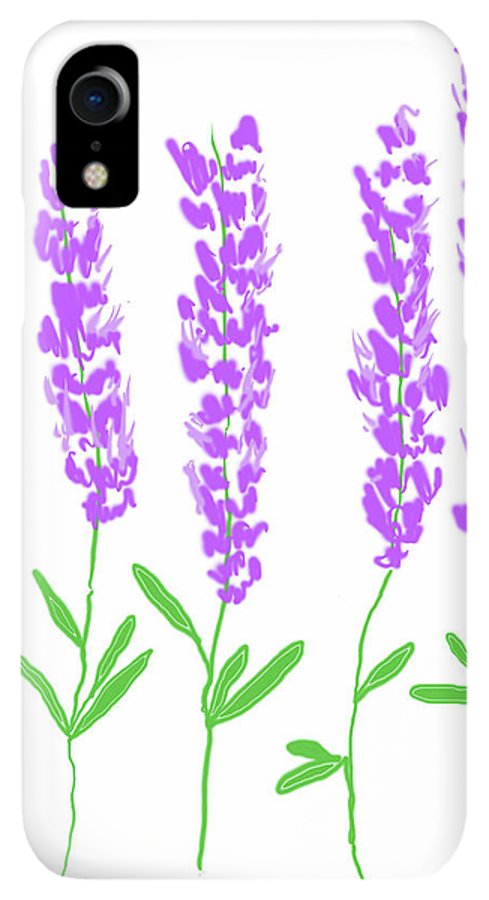 Lavender Flowers - Phone Case