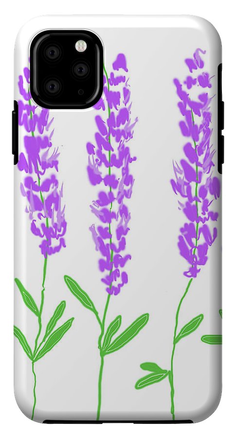 Lavender Flowers - Phone Case