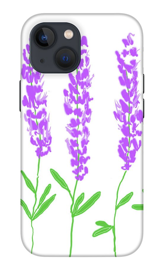 Lavender Flowers - Phone Case