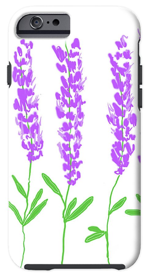 Lavender Flowers - Phone Case