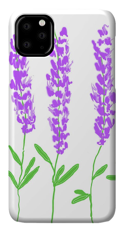 Lavender Flowers - Phone Case