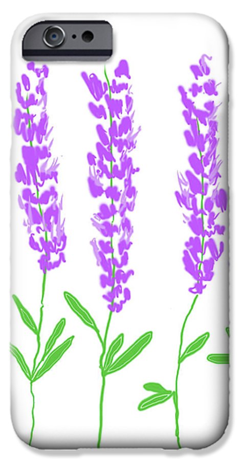 Lavender Flowers - Phone Case