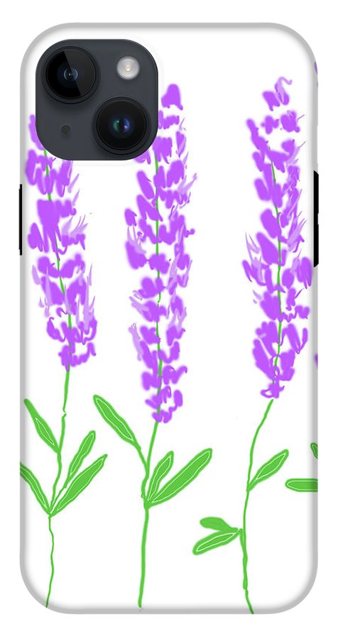 Lavender Flowers - Phone Case