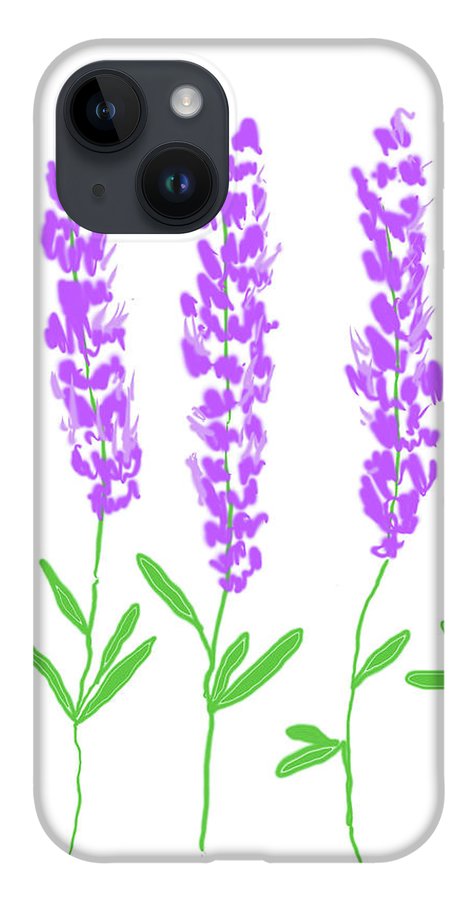 Lavender Flowers - Phone Case