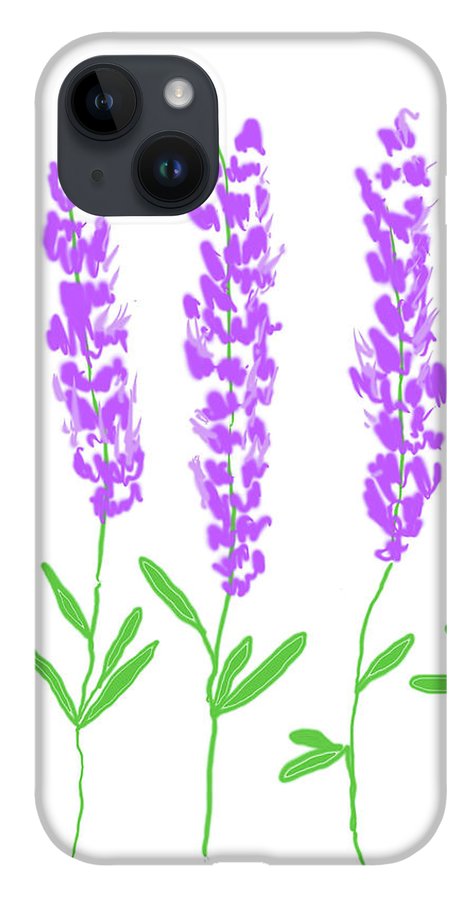 Lavender Flowers - Phone Case