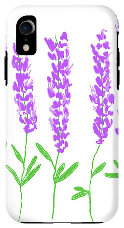 Lavender Flowers - Phone Case